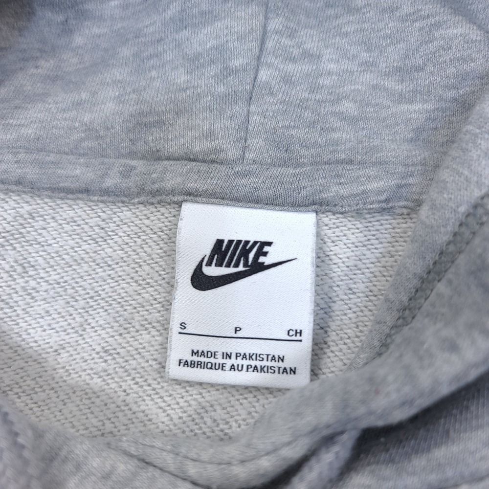Nike Oversized Fleece Hoodie Womens Small Grey Phoenix Pullover Jumper DJ7668 - Picture 5 of 7